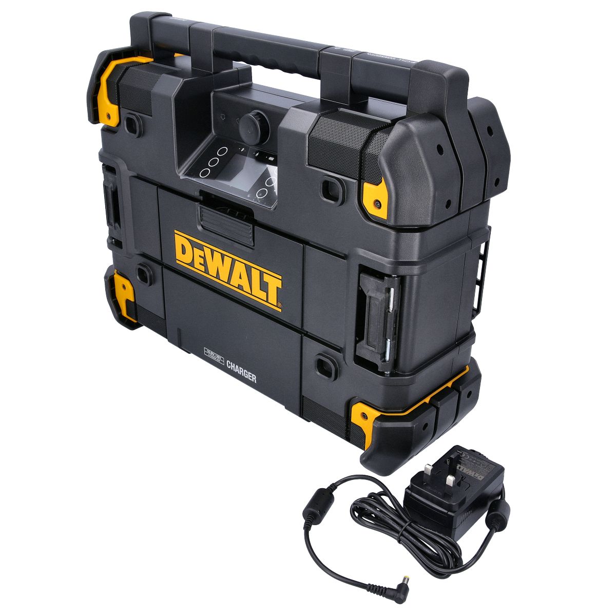 DeWalt Radio imtumas, akumuliatorių pakrovėjas DWST1-81079 18V Bluetooth DAB TSTAK