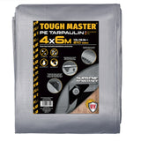 Reinforced garden Tarpaulin, tarpaulin 210gsm±3% Tough Master in various sizes from 2 to 15m 