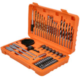 Screwdriver bit and drill set 56 pieces WellCut WC-SDB56