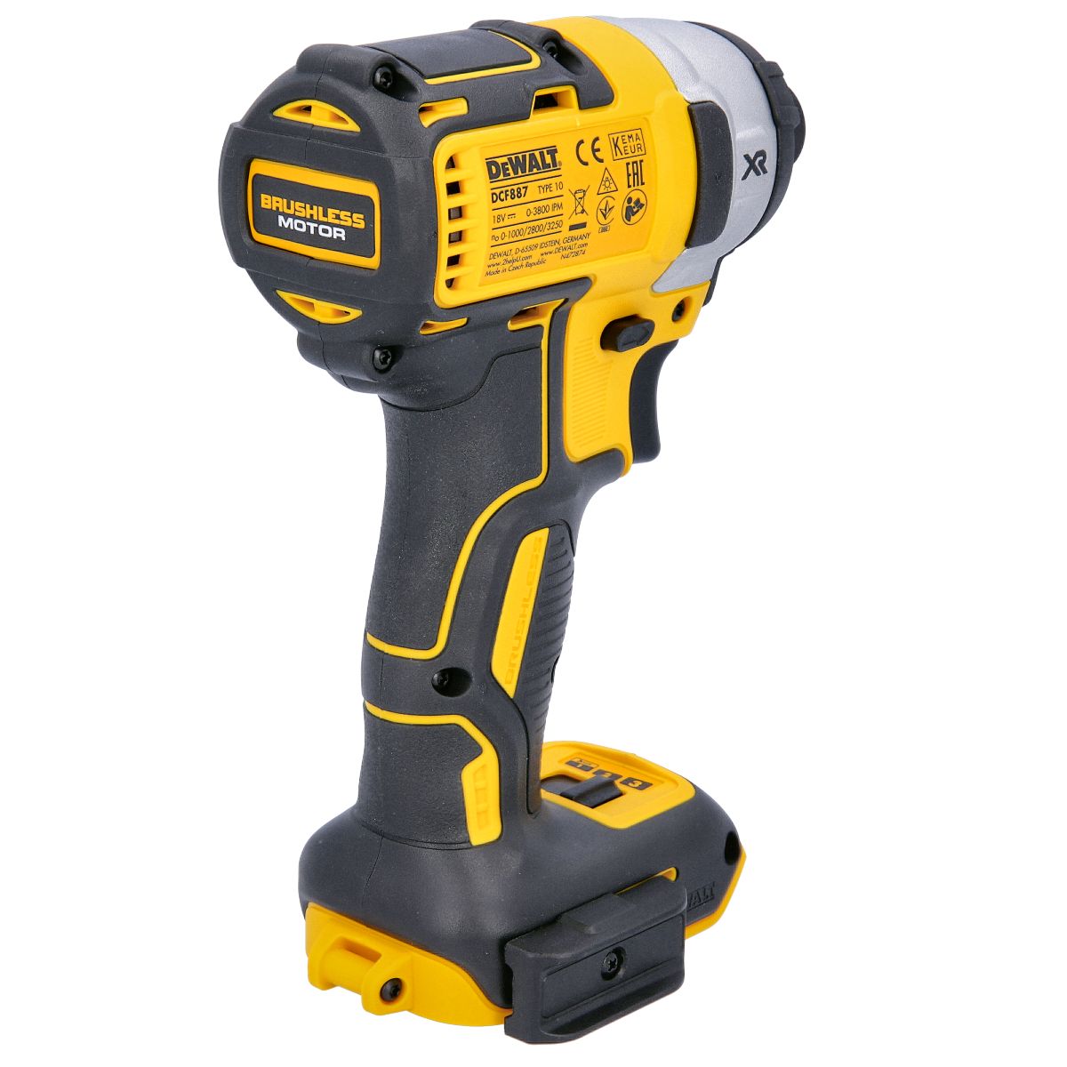 DeWalt 3-Speed ​​Brushless Motor Impact Driver DCF887N 18V XR