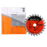 Circular saw blade, 216x30mm 24 teeth WellCut WC-M2163024