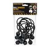 Elastic ropes with a ball, for fixing awnings 10 pcs TOUGH MASTER® TM-BB1510