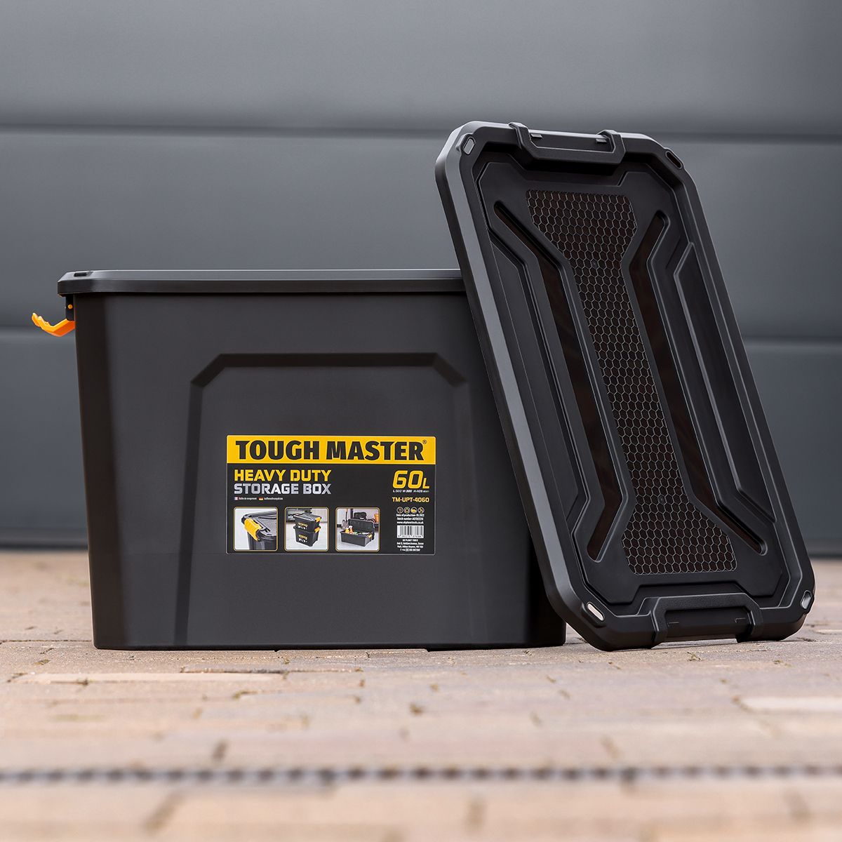 Plastikinė daiktadėžė , dėžė sandeliavimui, 60l Tough Master TM-UPT-4060