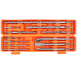 SDS drill set 12 pcs. WellCut WC-SDS12