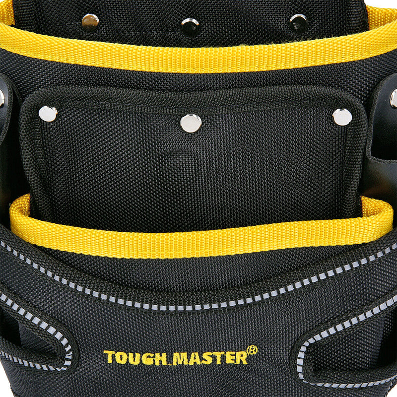 TOUGH MASTER Heavy Duty Tool Bags Belts Pouches 2 Pocket Screw Nail Fixing Nails Hold