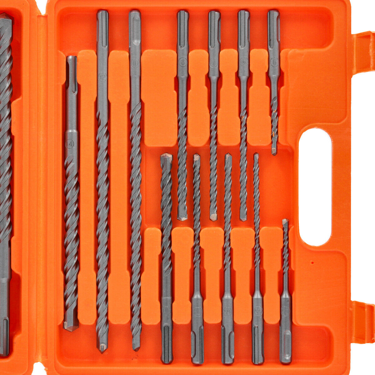 SDS drill and chisel set 17 pieces WellCut WC-SDS17