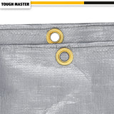 Reinforced garden Tarpaulin, tarpaulin 210gsm±3% Tough Master in various sizes from 2 to 15m 