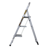 Household ladder, 3 steps, with handrail, Tough Master TM-SSL3