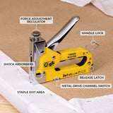 Staple gun, staple gun 3 in 1 Tough Master TM-SG31FR