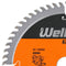 WellCut® TCT Extreme Circular Saw Plunge Saw Blade 160mm x 20mm x 60T, Suitable for Festool - TS55 Pack of 4