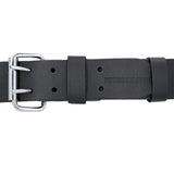 Work belt, leather, two buckles, tight tightening Tough Master TM-40LB