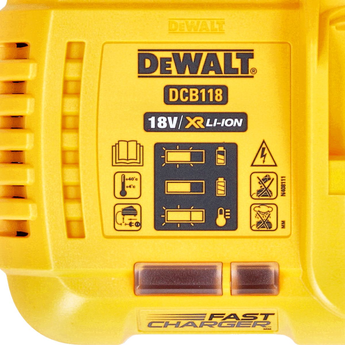 DeWalt Quick Charge Charger, DCB118 XR 18v / 54v Flexvolt