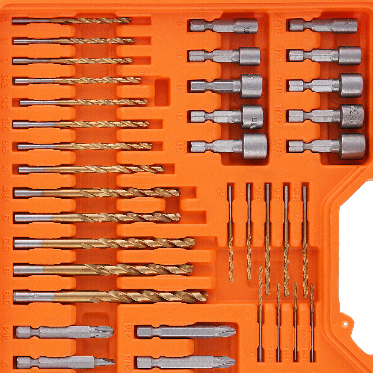 Screwdriver bit and HSS bit set 230 pieces WellCut WC-DB230U