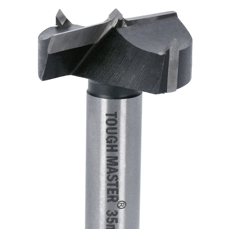 TOUGH MASTER Forstner Drill Bit 5pcs Bore Hole Precision Drilling Tool 15, 20, 25, 30, 35mm