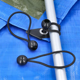 Elastic ropes with a ball, for fixing awnings 10 pcs TOUGH MASTER® TM-BB1510