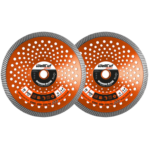 Deimantinai diskai, 2vnt 230x22m WellCut 888-230/22-1