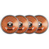 Diamond discs, 4pcs 230x22 WellCut 888-230/22