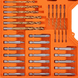 Screwdriver bit and HSS bit set 230 pieces WellCut WC-DB230U