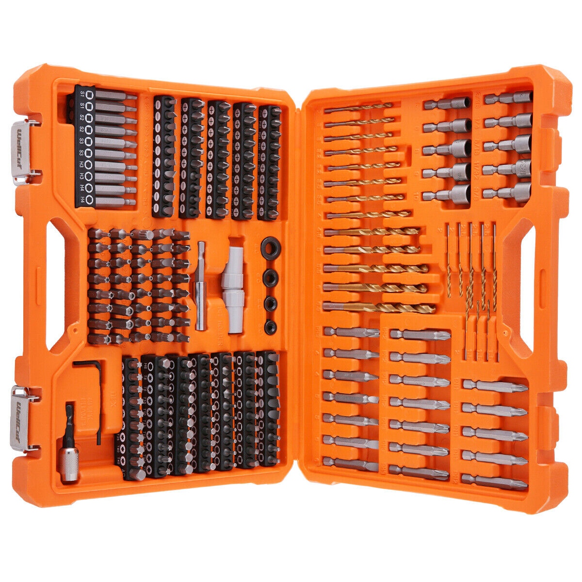 Screwdriver bit and HSS bit set 230 pieces WellCut WC-DB230U