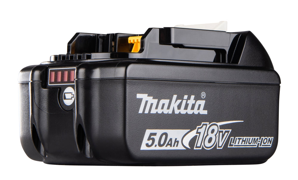 Makita BL1850B 5ah 18v battery with charge level lights