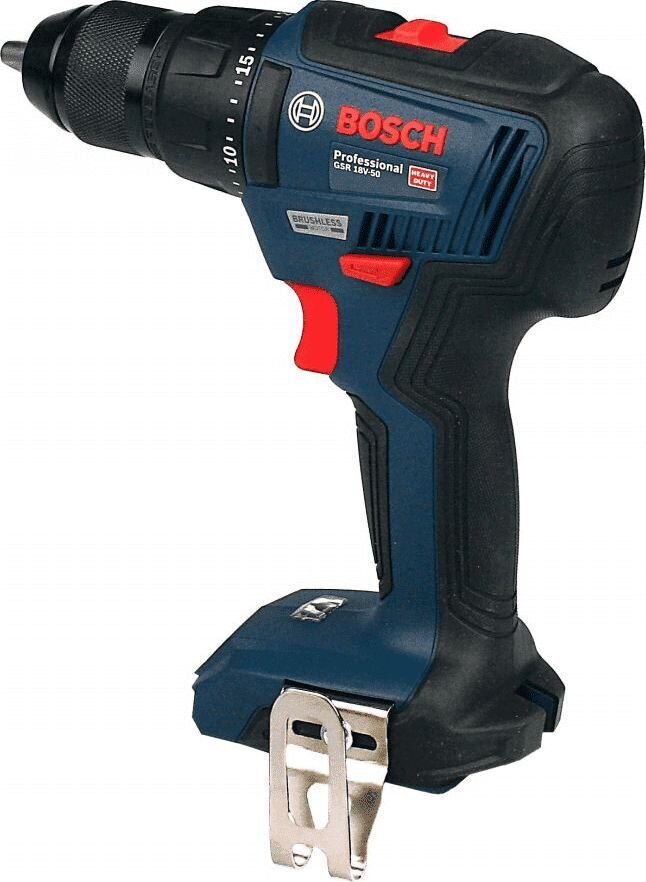 Bosch  suktuvas-gręžtuvas GSR 18V-50   18V be akumuliatoriaus ir pakrovėjo