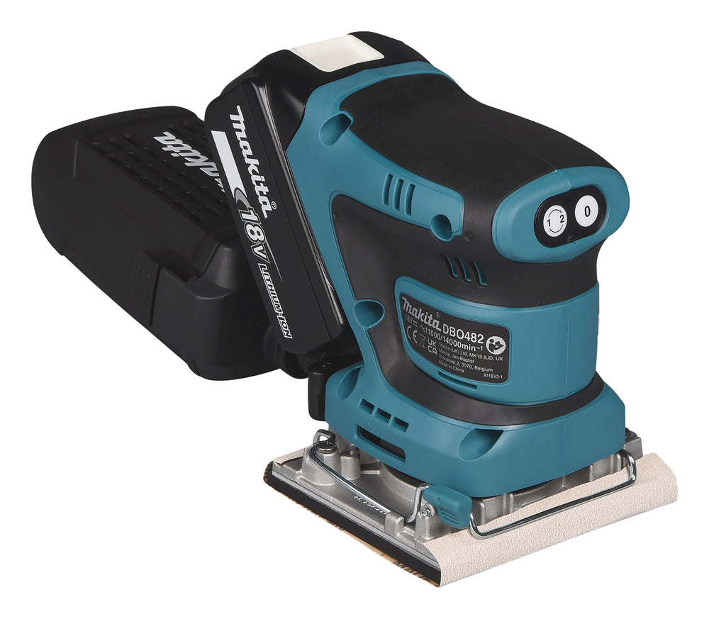 Makita cordless LXT sander DBO482 