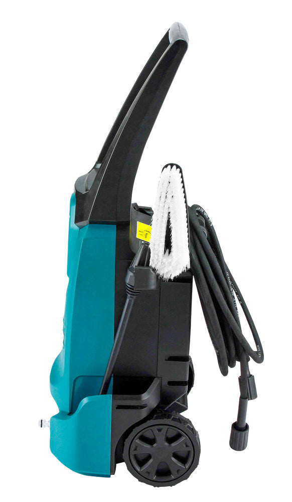 Makita HW1200 - Powerful High Pressure Washer with nozzles and shampoo