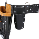 Waist Tool Belt, 11 Pockets, Leather Tough Master TM-063LP