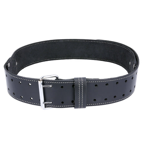 Work belt, leather, double buckle 151cm x 3mm Tough Master TM-215LB