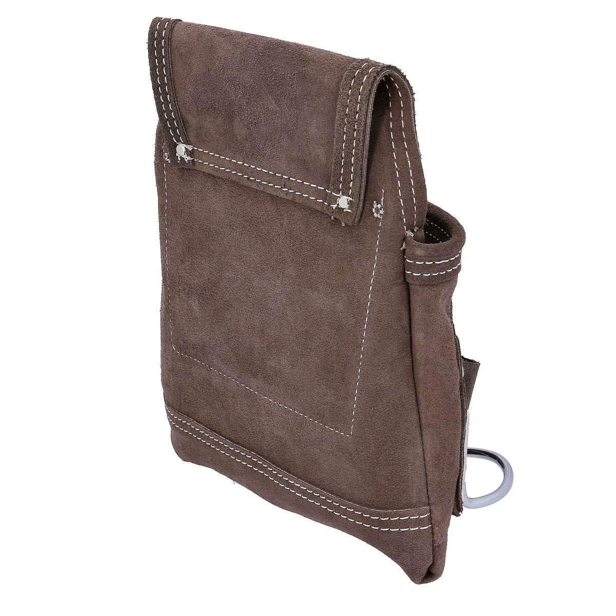 Leather tool pocket attached to the belt, 6 compartments Tough Master TM-318SP