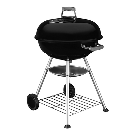 Anglimis kūrenama kepsninė su dangčiu ir ratukais , 57 cm, Tough Master TM-BBQ22A