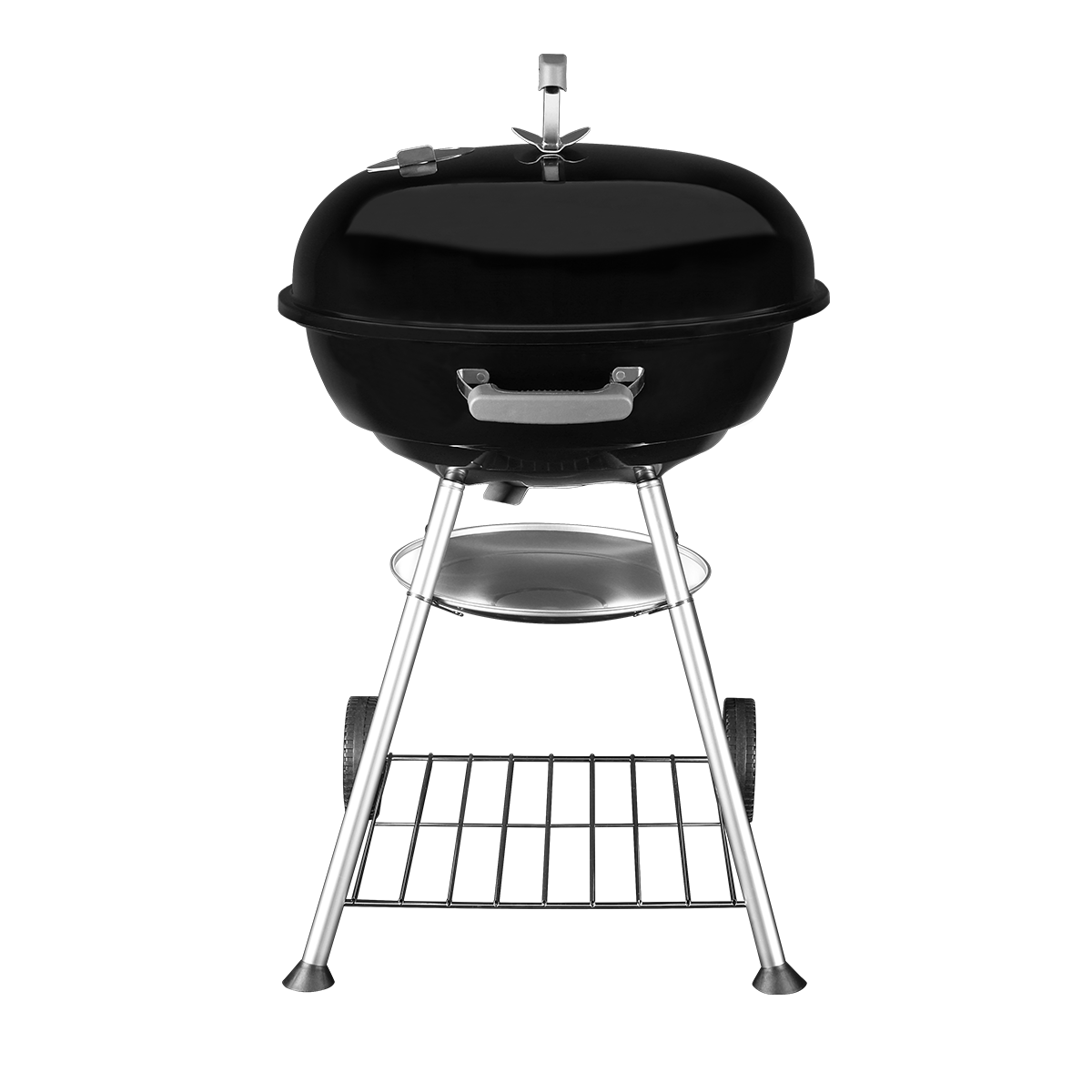 Anglimis kūrenama kepsninė su dangčiu ir ratukais , 57 cm, Tough Master TM-BBQ22A