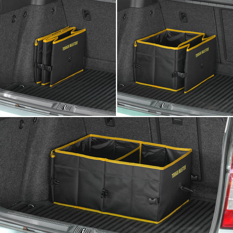 Sulankstomas automobilio bagažinės dėklas, organizatorius 58x44x28 cm, Tough Master TM-CBO621
