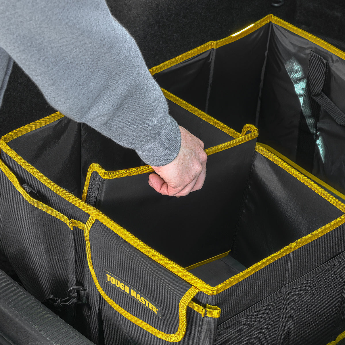 Folding car trunk case, organizer 58x44x28 cm, Tough Master TM-CBO621