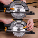 Manual circular saw 1400 W, 5000 rpm TOUGH MASTER TM-CS185 