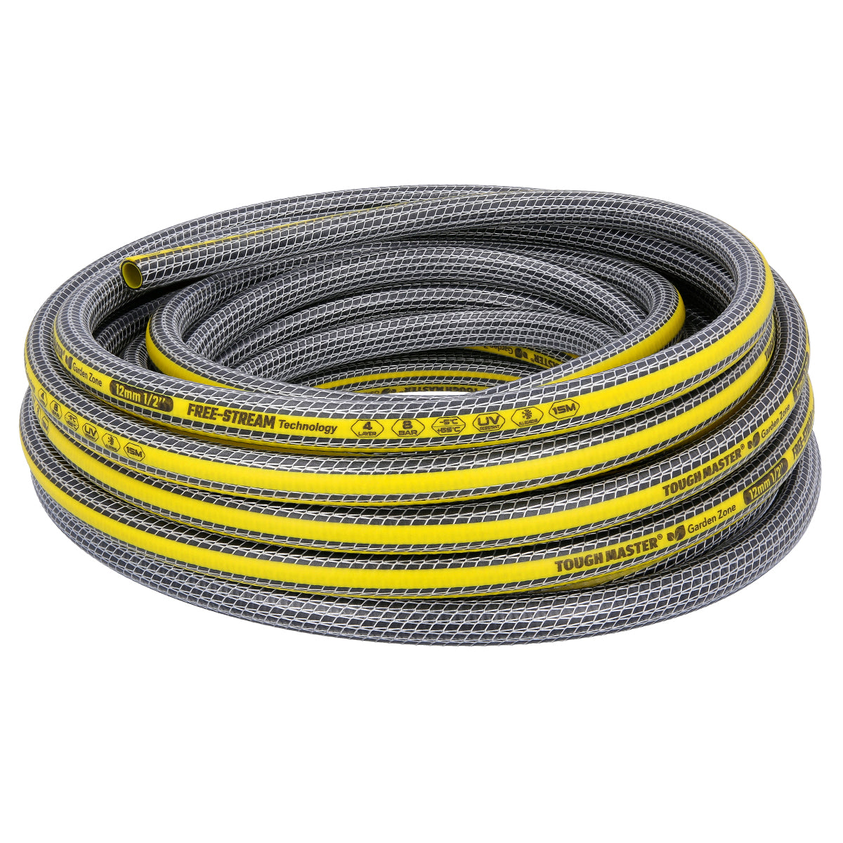 Reinforced garden watering hose, 15m. (-5°C to +65°C) Tough Master TM-GH415C