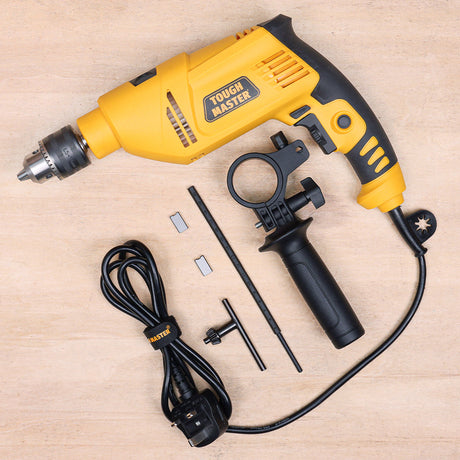 800w Impact drill. 13mm chuck 2m cable length Tough Master TM-ID800E