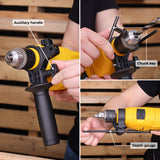 800w Impact drill. 13mm chuck 2m cable length Tough Master TM-ID800E