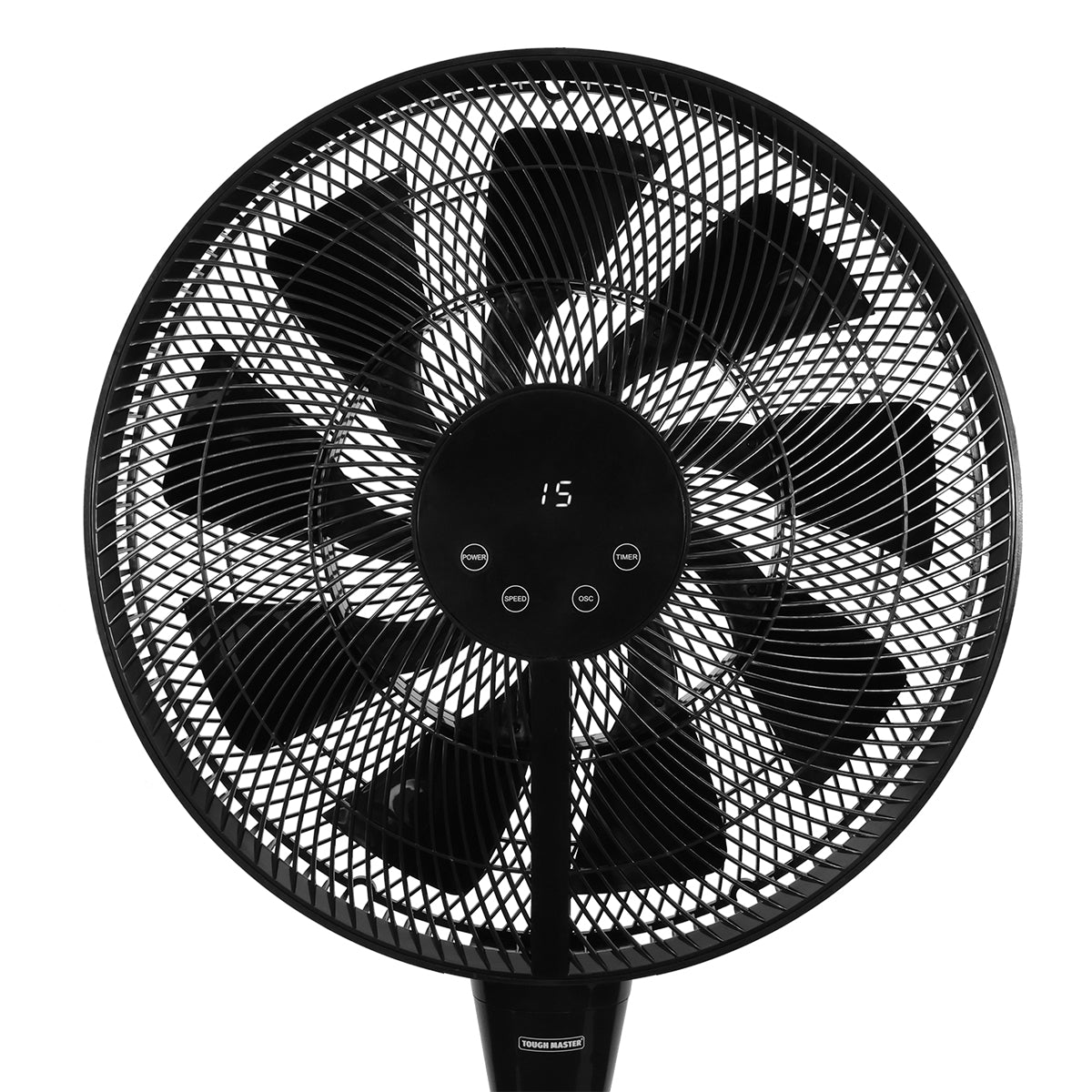 16colių, 40cm ventilatorius, 8 greičių su nuotolinio valdymo pulteliu - 25 W Tough Master TM-SFD408DRT