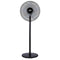 TOUGH MASTER Floor Standing Fan Black Powerful with Quite Operation For Bedroom Air Cooling