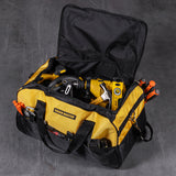 Tool bag, satchel 22 inches, 7 pocket compartments, With shoulder strap Tough Master TM-TB04422