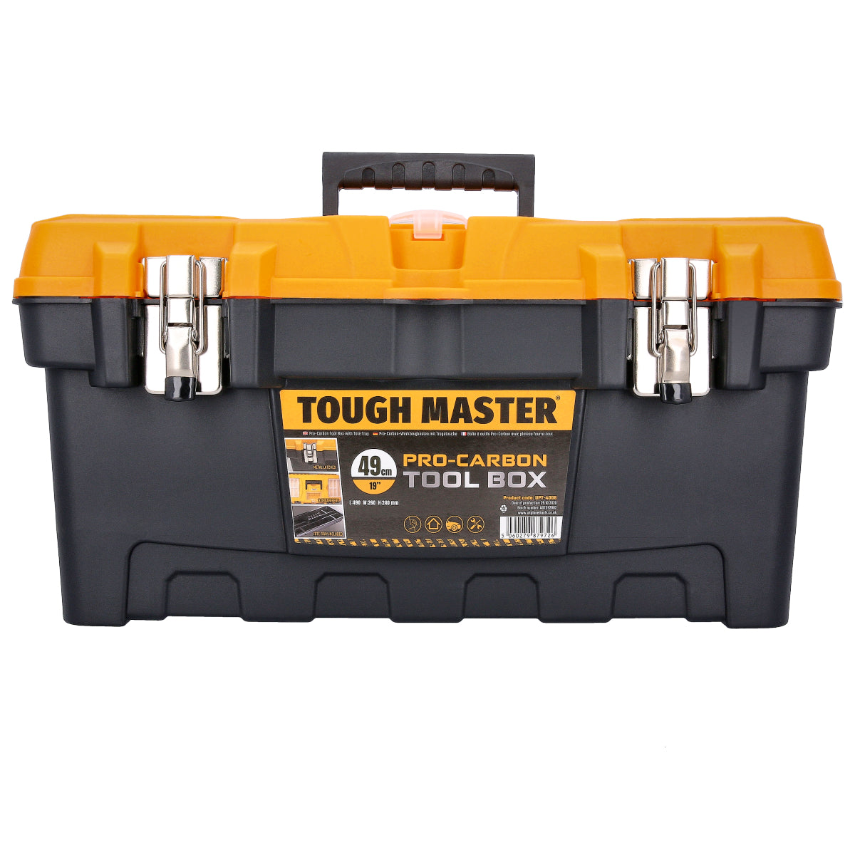 Portable tool box, suitcase. 19 liter capacity. Tough Master UPT-4006