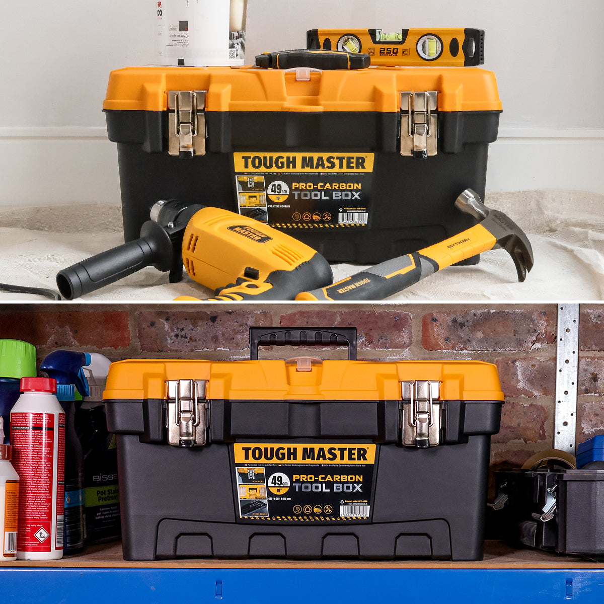 Portable tool box, suitcase. 19 liter capacity. Tough Master UPT-4006