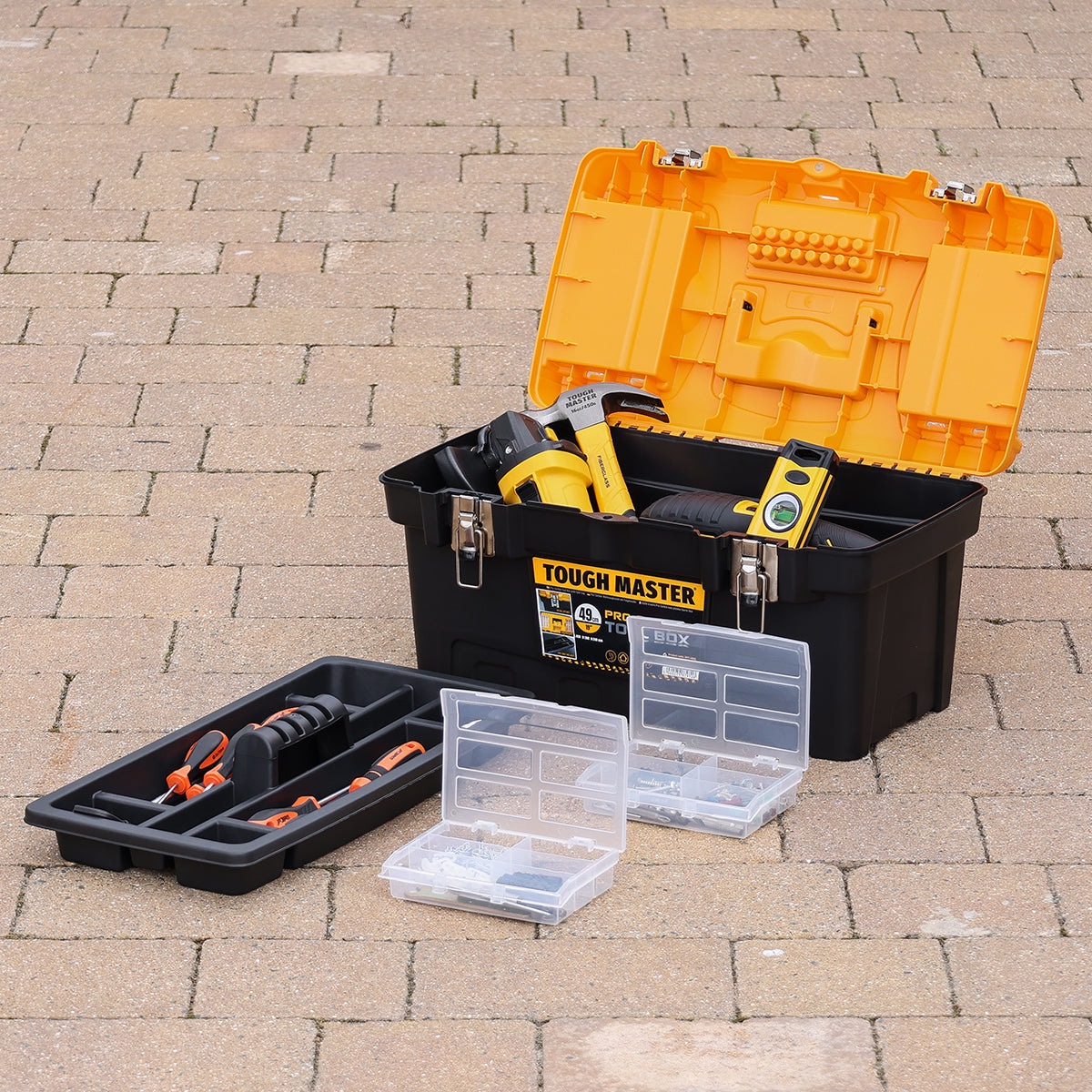 Portable tool box, suitcase. 19 liter capacity. Tough Master UPT-4006