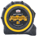 TOUGH MASTER 8m Tape Measure anti impact metric / imperial UPT-TAPE-8