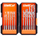 HSS Hex Drill Set 12 Pieces 2-6.5mm WellCut WC-HSS12HU