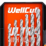 HSS Hex Drill Set 12 Pieces 2-6.5mm WellCut WC-HSS12HU