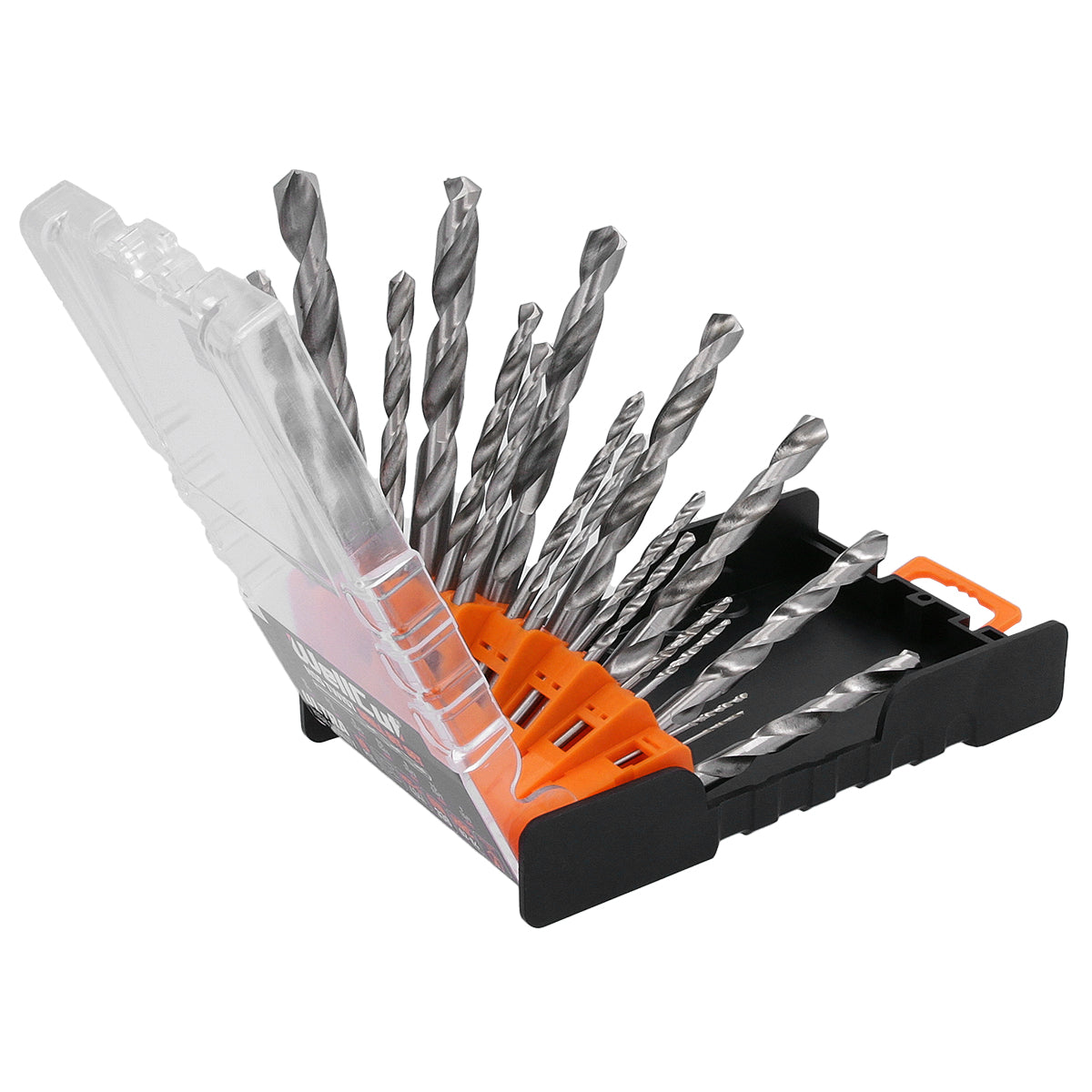 HSS drill set 1-10mm, for masonry, metal and wood, 19 pieces WellCut WC-HSS19PU