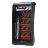 Screwdriver bit set with handle 38 pieces WellCut WC-MPS38U