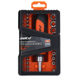 Universal WellCut screwdriver set 44 pcs tips WC-RSD44